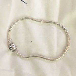 AUTHENTIC S 925 ALE Pandora Snake Chain Bracelet